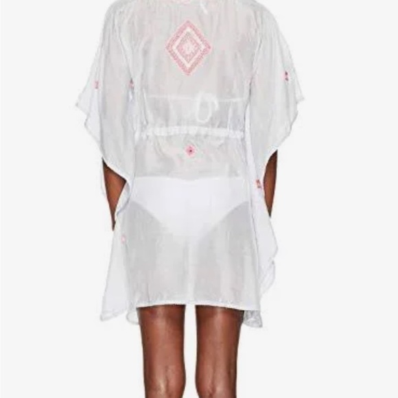Letarte embroidered kaftan coverup - Picture 2 of 7